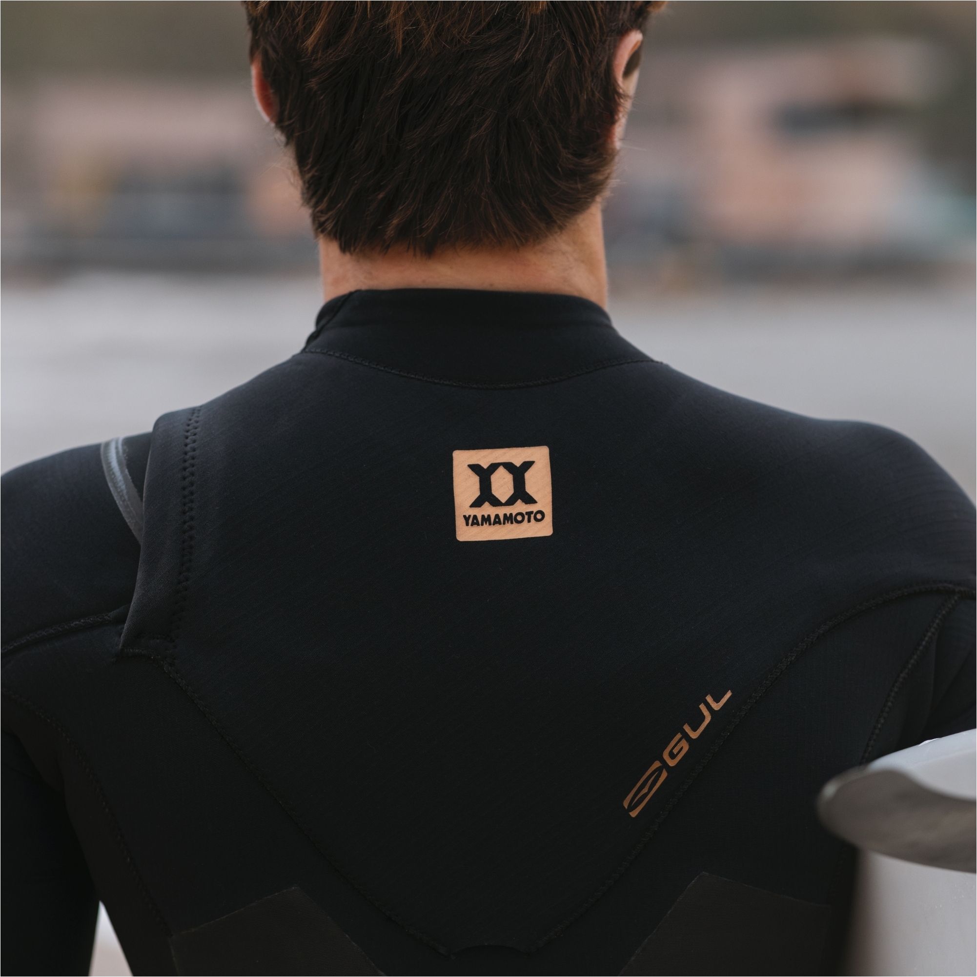 2025 Gul Mens Viper 5/4mm Yamamoto Chest Zip Wetsuit VR1224 - Black